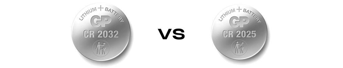 CR2032 vs CR2025: What is the Difference?