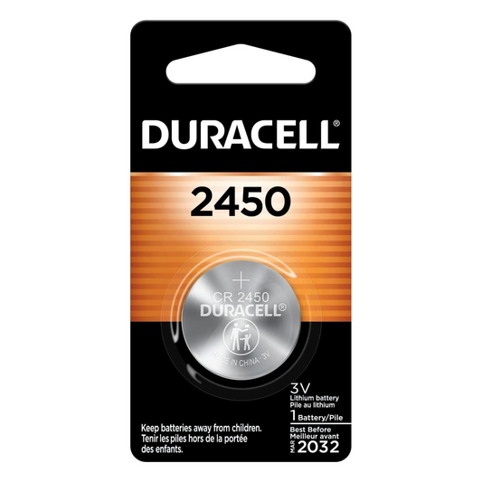 Duracell CR2450 Lithium Coin DL2450BPK