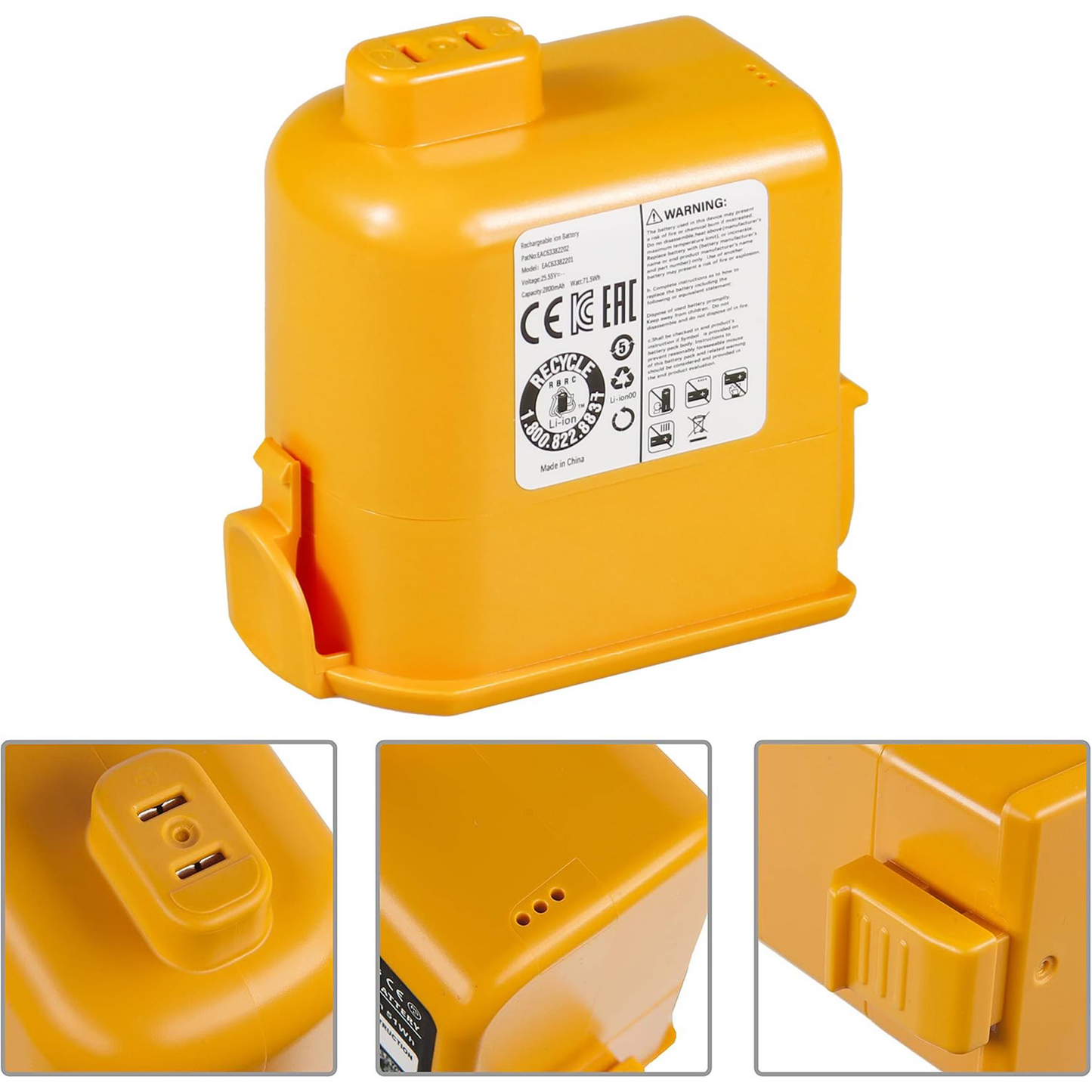 LG CordZero A9 Batería Recargable