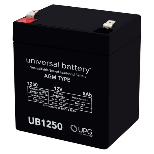 UB1250 12V 5Ah Sealed Lead Acid (AGM)