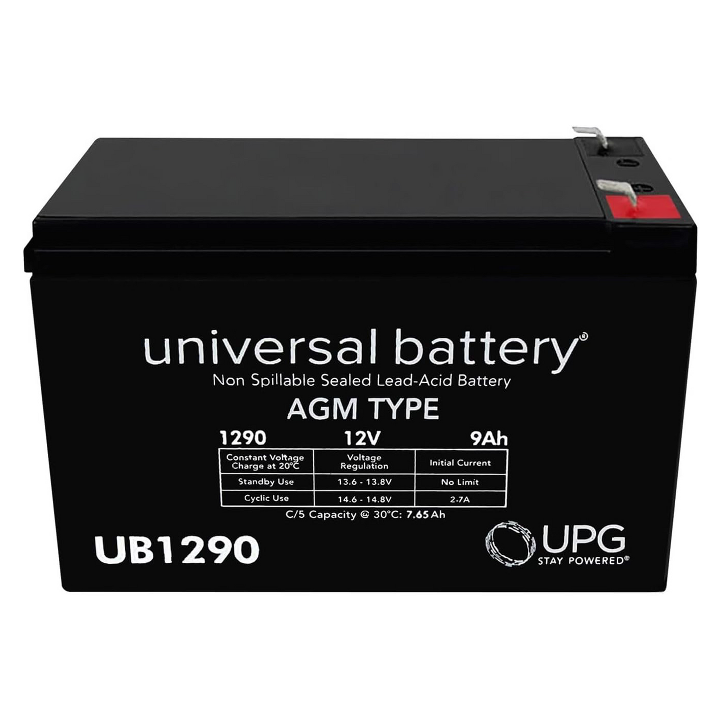 UB1290 12V 9Ah Sealed Lead Acid (AGM)